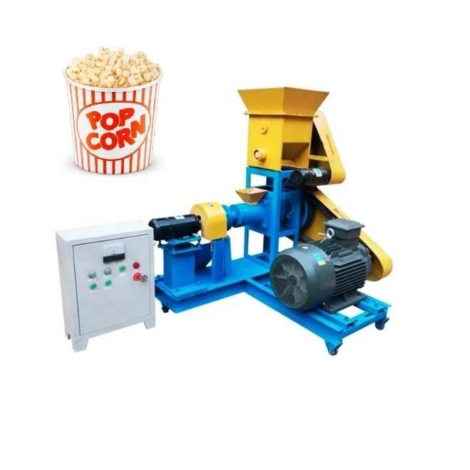 Machine automatique de fabrication de poudre de riz de maïs Snack Food Extruder pour les collations soufflées