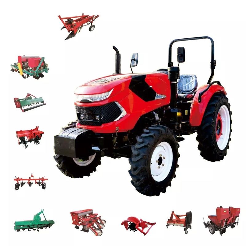 Tracteur à roues motrices pour l'agriculture 2500 kg Machine agricole lourde certifiée CE