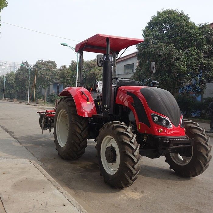 Nouveau tracteur agricole à engrenage 2024 110 ch 120 ch tracteur à roues avec boîte de vitesses