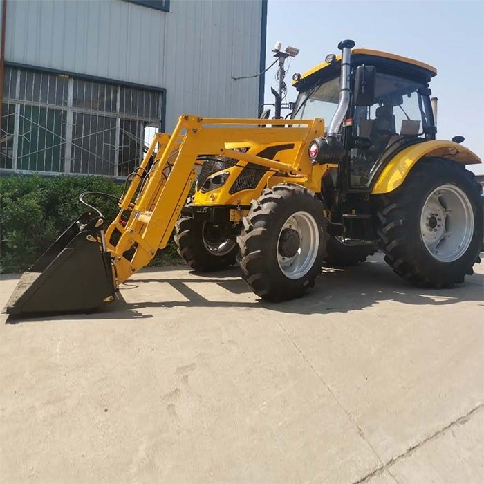 Nouveau tracteur agricole à engrenage 2024 110 ch 120 ch tracteur à roues avec boîte de vitesses