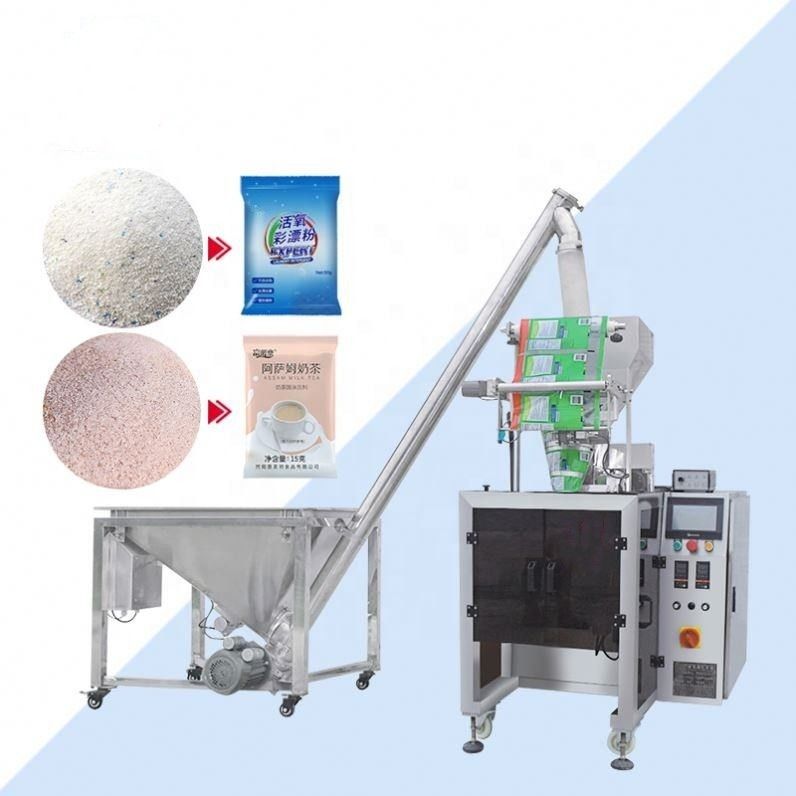 Machine d'emballage automatique pour l'industrie des aliments et des boissons 60-100 sacs capacité moteur engrenage PLC