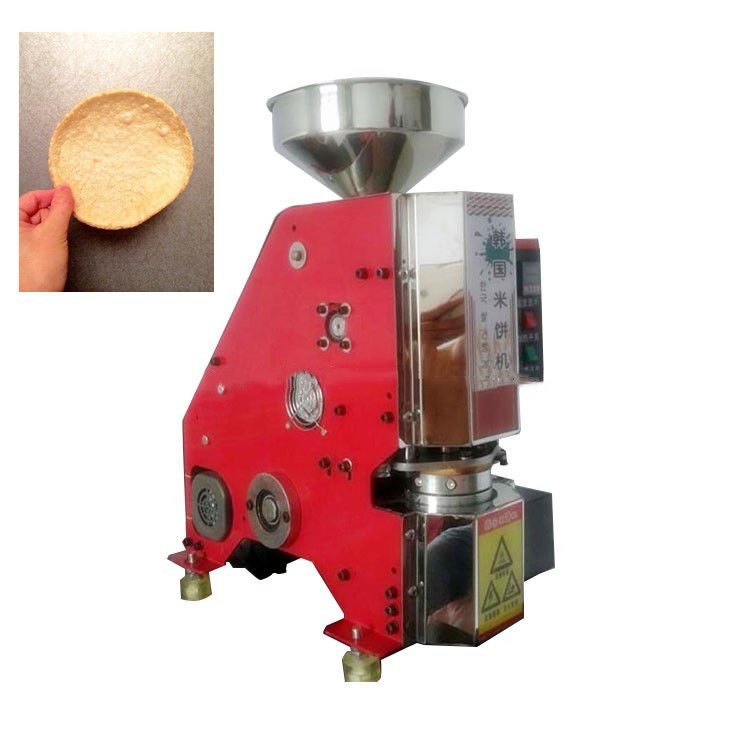 Corée machine à gâteaux de riz / Snack Food machine à gâteaux de riz croustillant mince