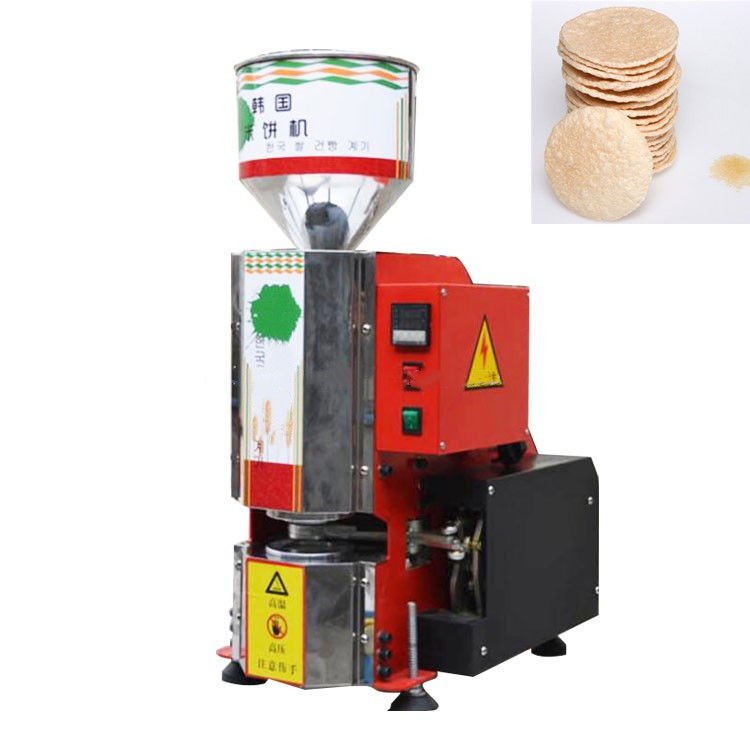 Corée machine à gâteaux de riz / Snack Food machine à gâteaux de riz croustillant mince