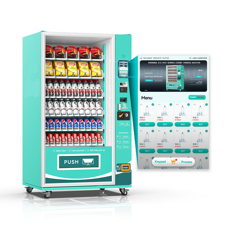 Conception personnalisée Machines à vendre en vrac en Chine Machines à vendre commerciales Touche pour les aliments et les boissons