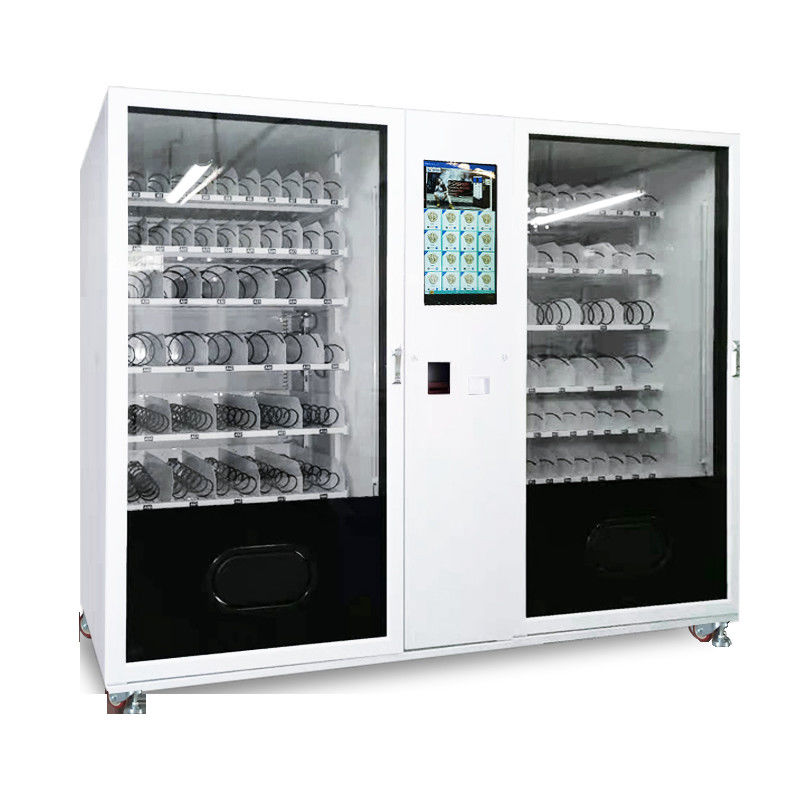 La machine à vendre de produits pour animaux de compagnie pour chiens et chats, machine spirale + casier deux en un micron intelligent
