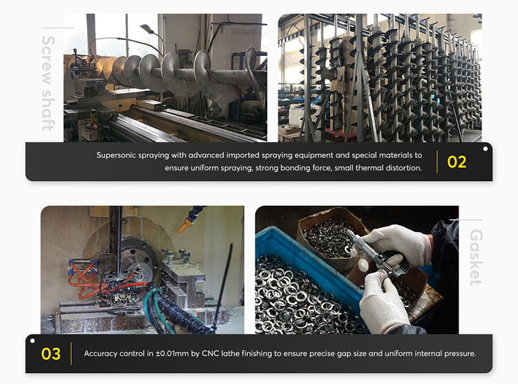 Maison usine de traitement des eaux usées petite vis en acier inoxydable Sludge déshydratation Filtre équipement de presse haute efficacité