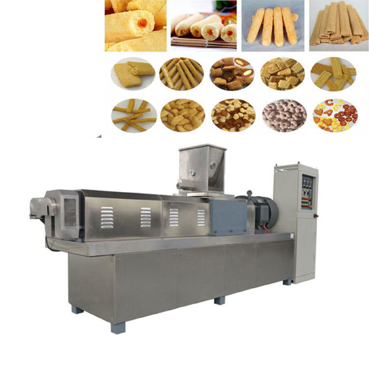 Ligne de production de collations entièrement automatique machine à manger à tension 380V/220V/110V