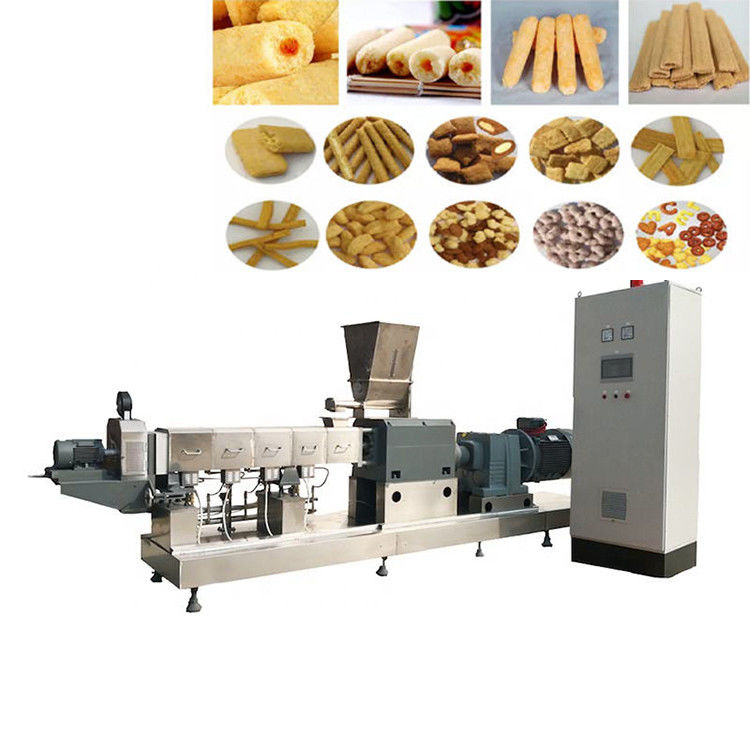 Ligne de production de collations entièrement automatique machine à manger à tension 380V/220V/110V