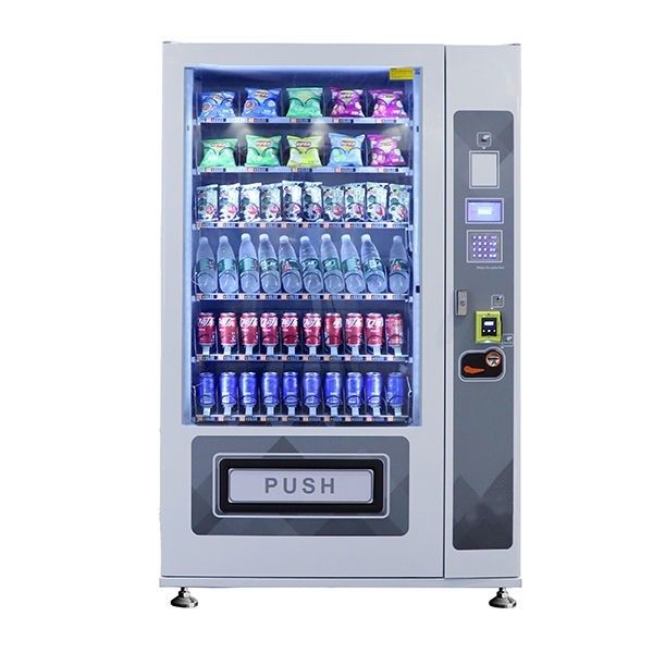 Vendeuse de boissons froides 220V 50HZ avec autocollant de peinture de couleur personnalisé dans la tension