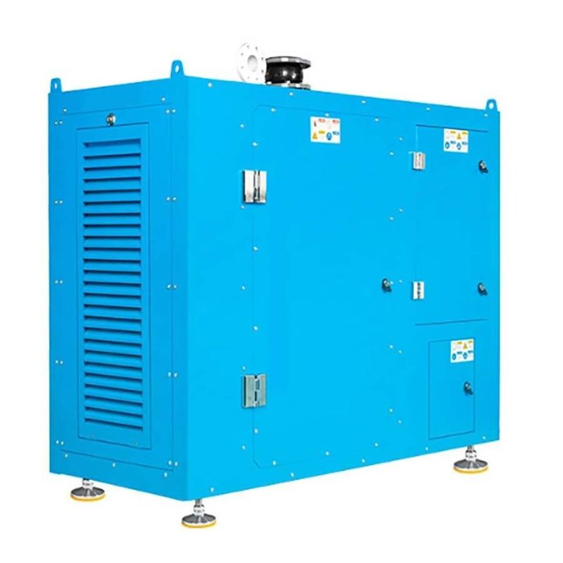 Souffleur centrifugeur à suspension d'air industriel revêtement anticorrosion en acier au carbone Source d'énergie électrique