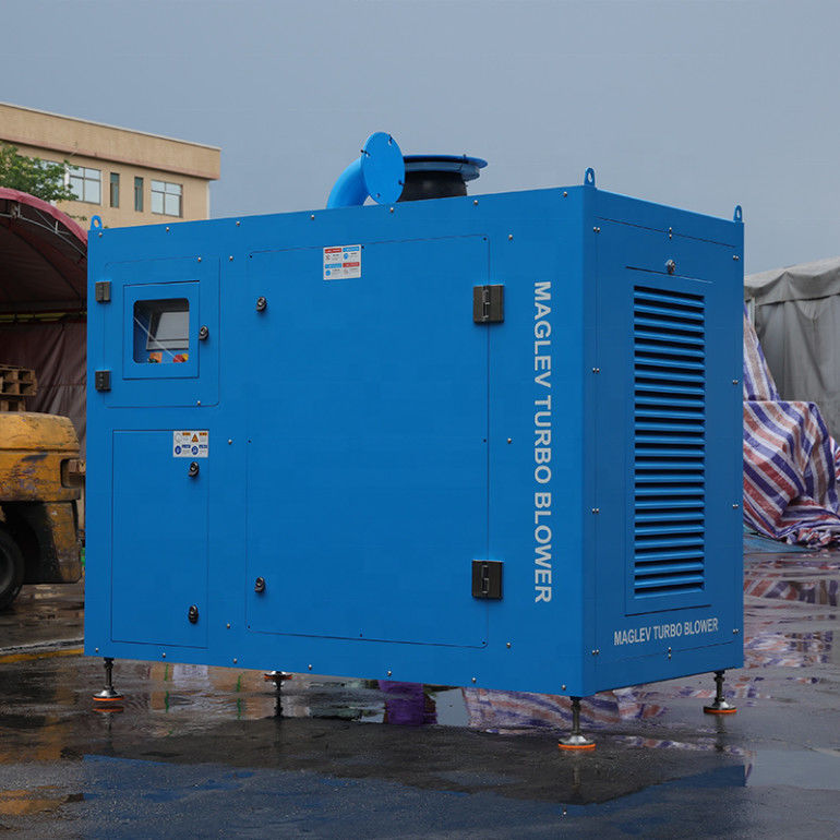 Compresseur de lévitation magnétique électrique souffleur pour WWTP personnalisé personnalisation de couleur