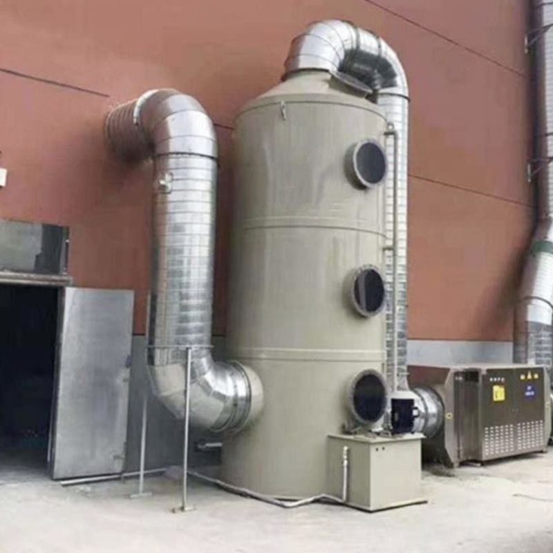 990,9% Efficacité de purification Équipement de traitement des gaz d'échappement avec filtre à air et puissance de 0,75 à 7,5 kW